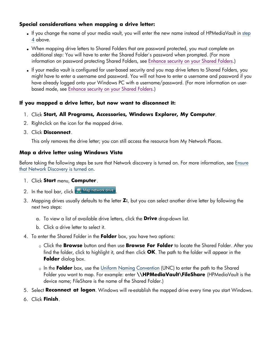 HP Media Vault User Manual | Page 13 / 142