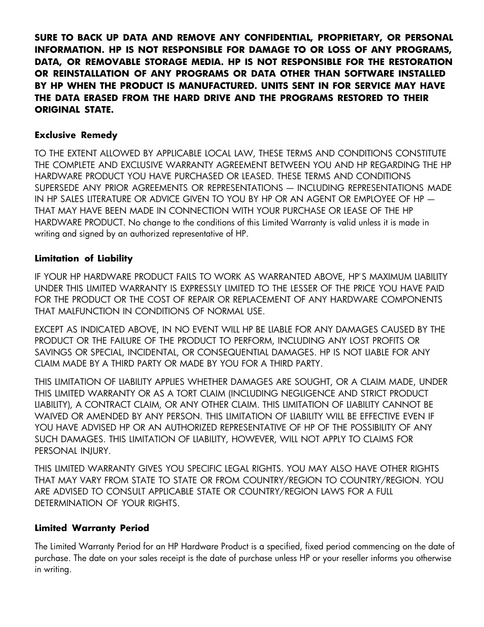HP Media Vault User Manual | Page 140 / 142