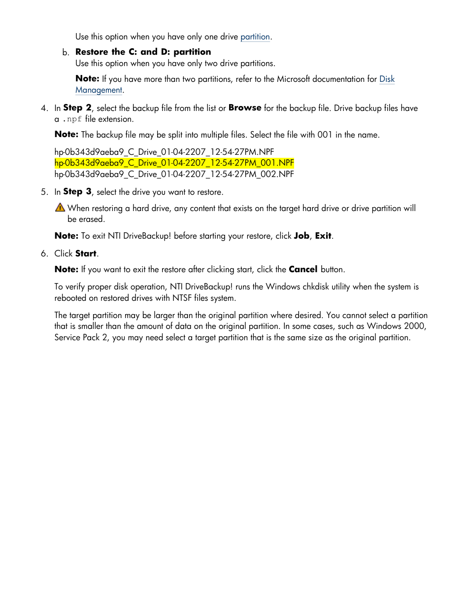 HP Media Vault User Manual | Page 41 / 142