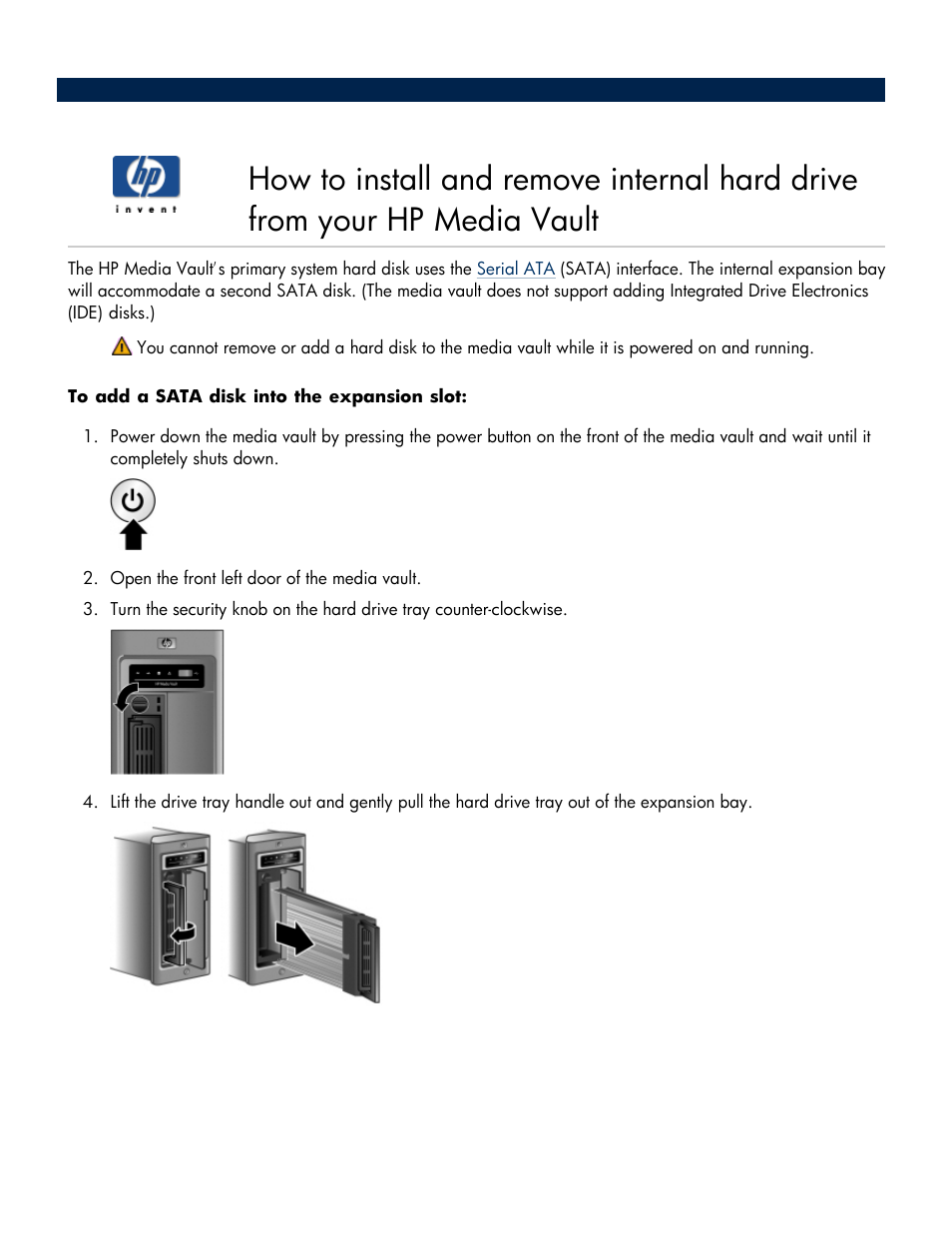 HP Media Vault User Manual | Page 60 / 142