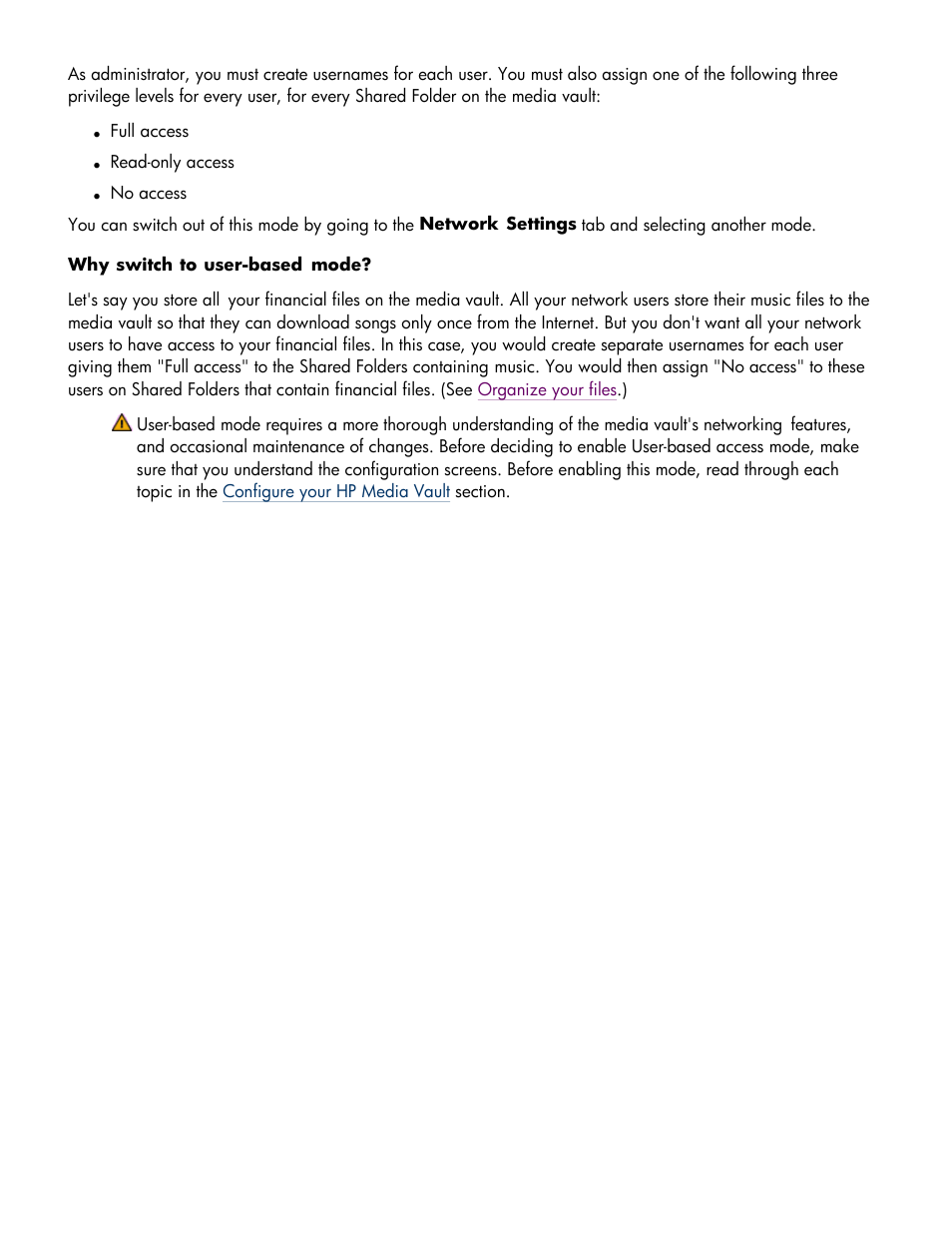 HP Media Vault User Manual | Page 67 / 142
