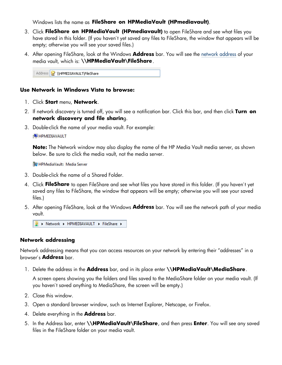 HP Media Vault User Manual | Page 9 / 142