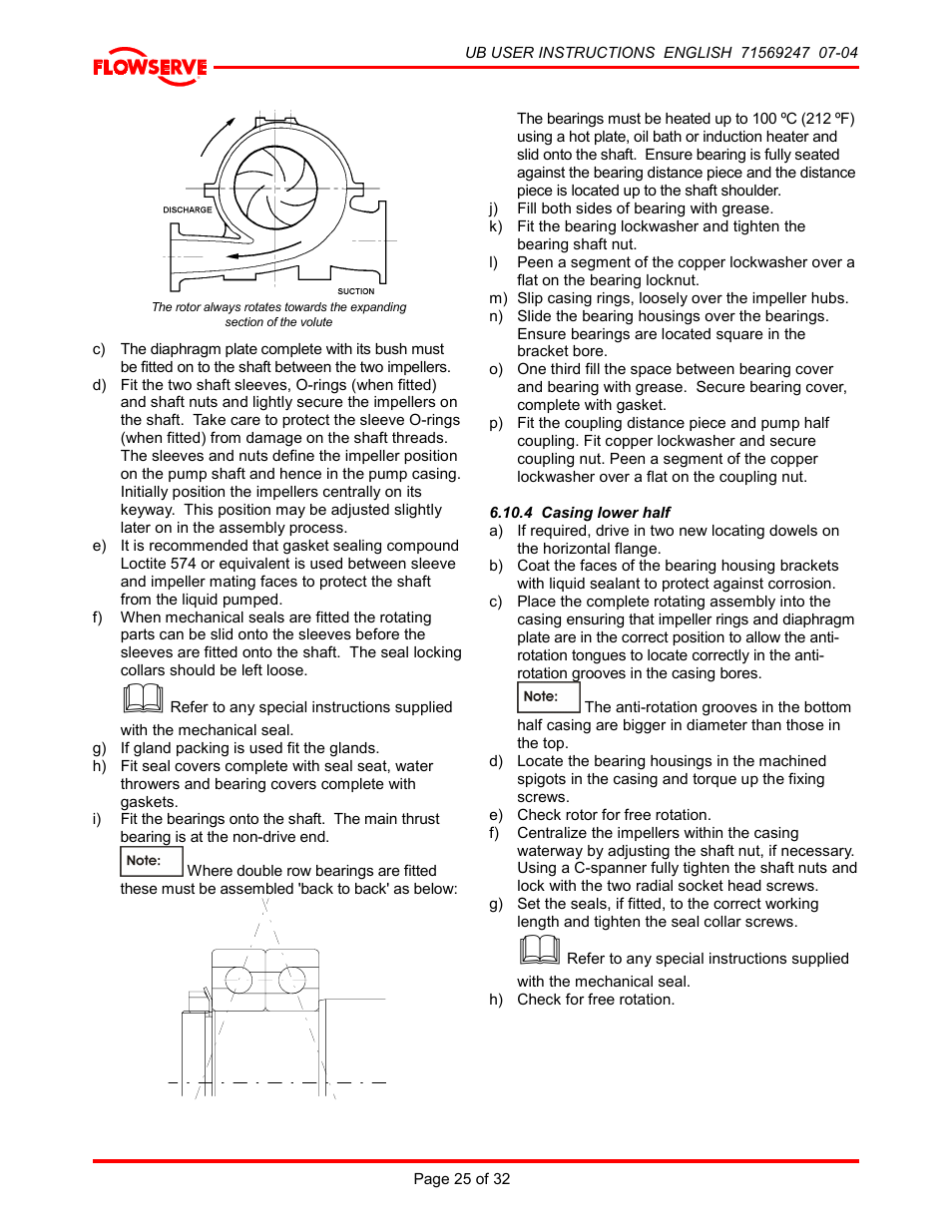 4 casing lower half | HP 8-UB-1 User Manual | Page 25 / 32