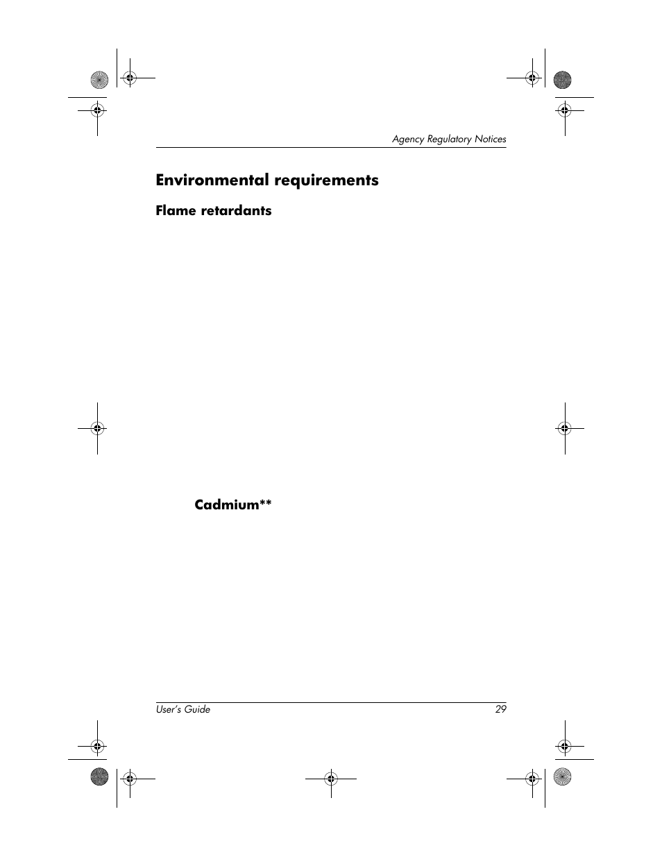 Environmental requirements | HP Compaq TFT 2025 User Manual | Page 33 / 36