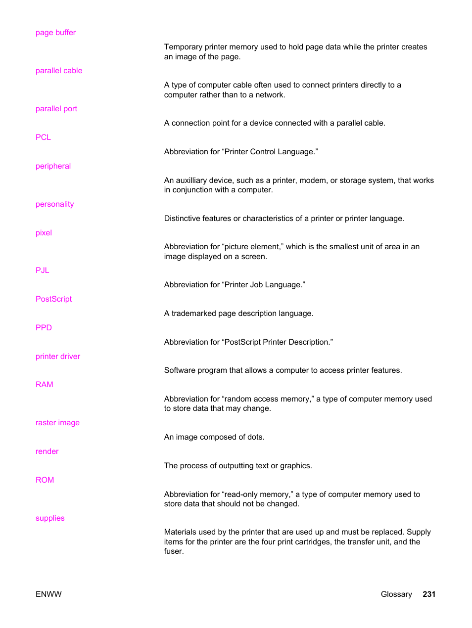 HP 3500 User Manual | Page 243 / 250