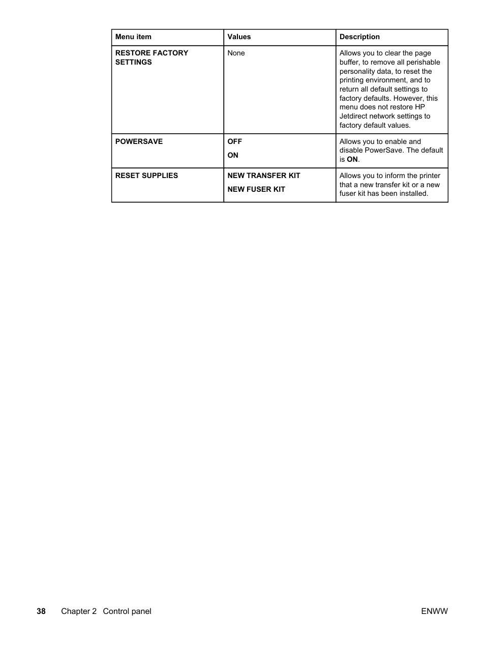 HP 3500 User Manual | Page 50 / 250