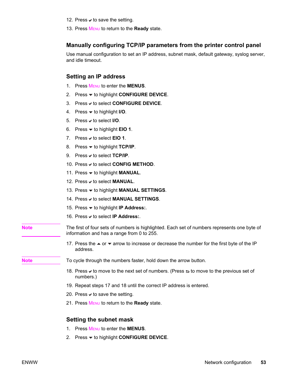 HP 3500 User Manual | Page 65 / 250