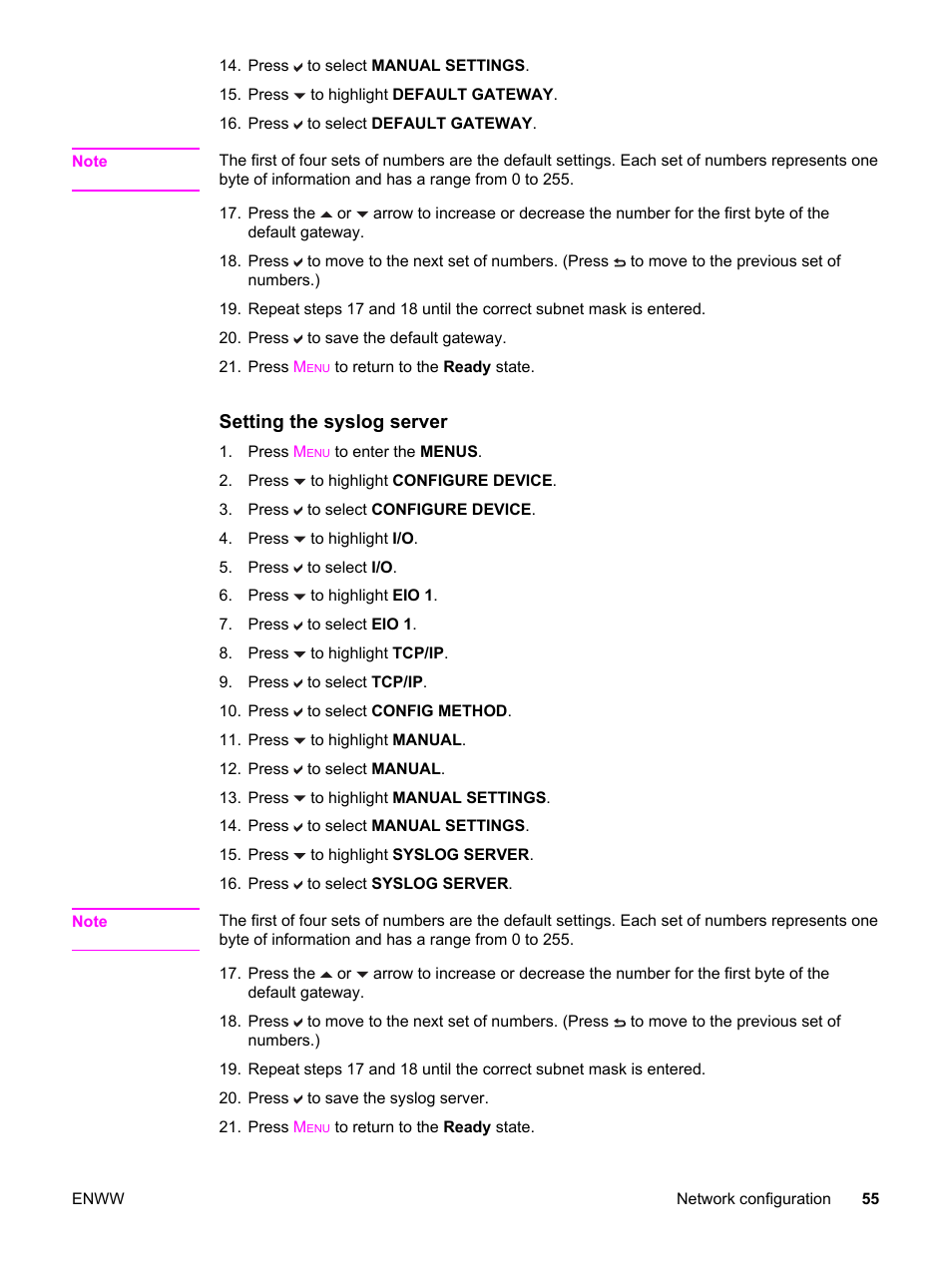 HP 3500 User Manual | Page 67 / 250