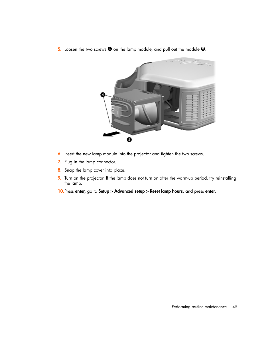 HP vp6300 User Manual | Page 45 / 75