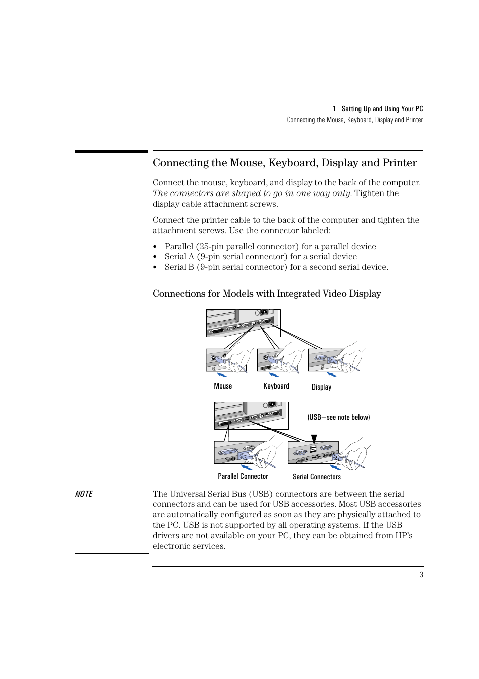 HP Vectra VL 5/xxx User Manual | Page 15 / 110