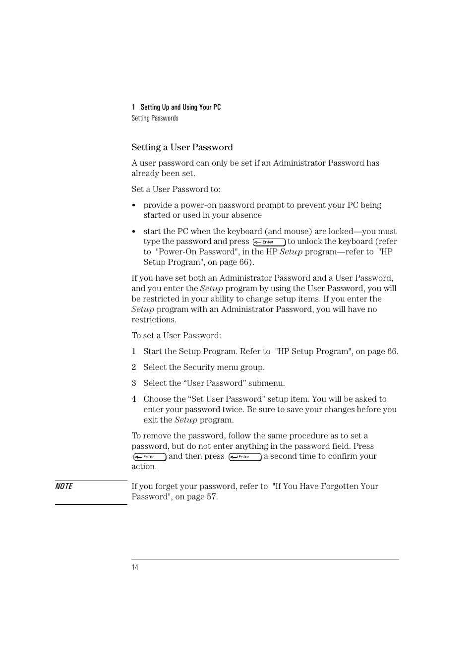 HP Vectra VL 5/xxx User Manual | Page 26 / 110