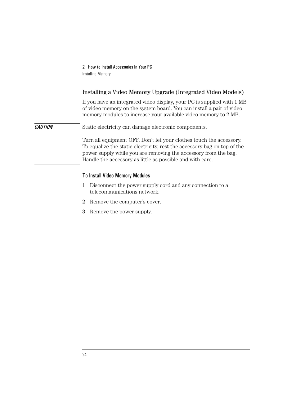 HP Vectra VL 5/xxx User Manual | Page 36 / 110