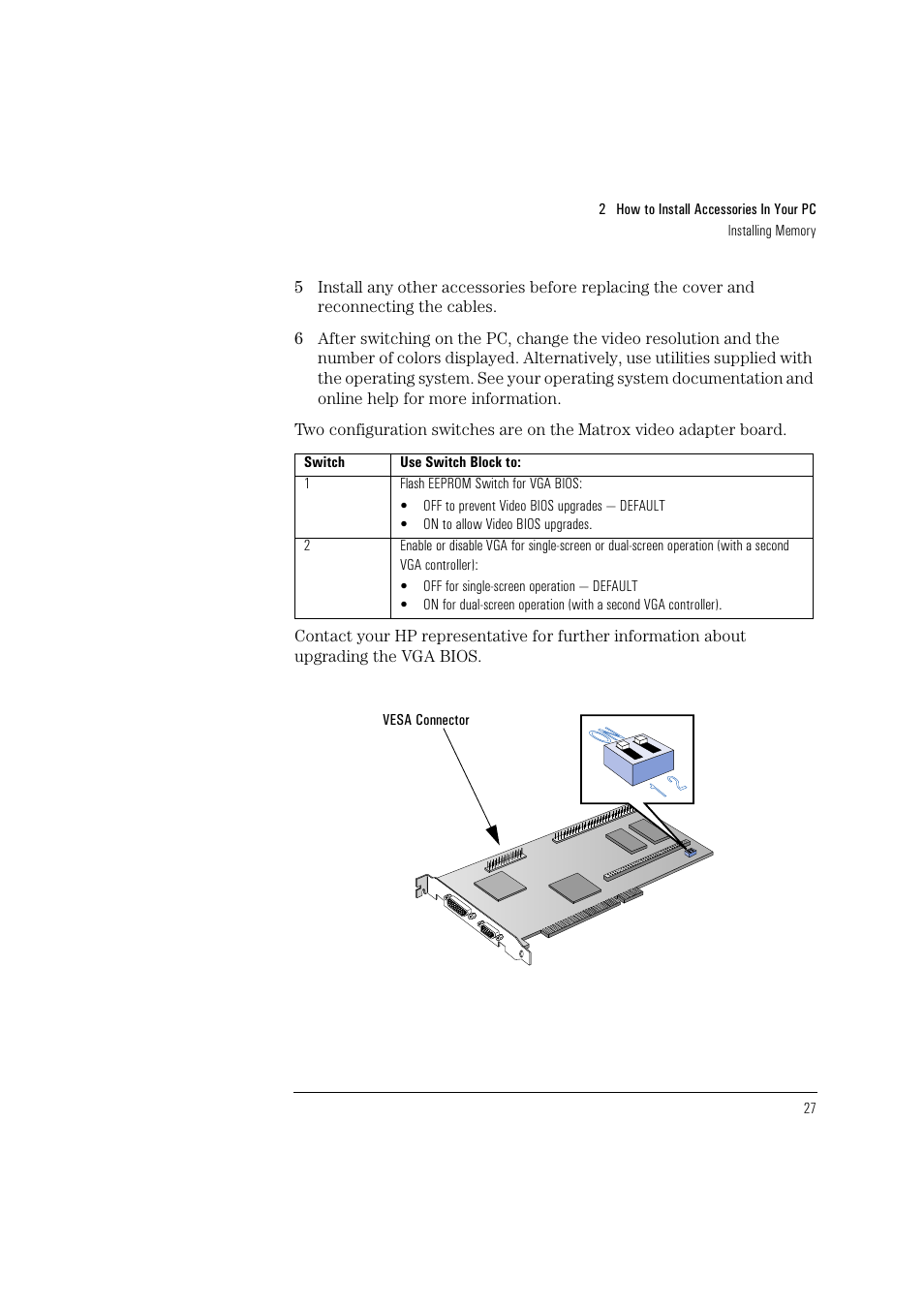 HP Vectra VL 5/xxx User Manual | Page 39 / 110
