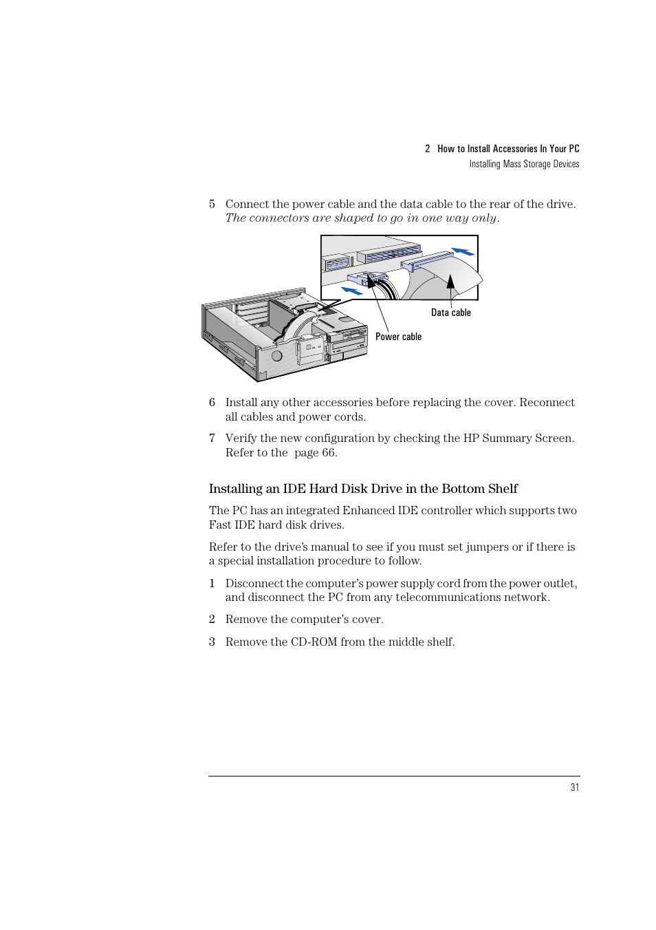 HP Vectra VL 5/xxx User Manual | Page 43 / 110