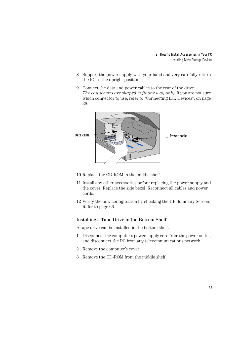 HP Vectra VL 5/xxx User Manual | Page 45 / 110