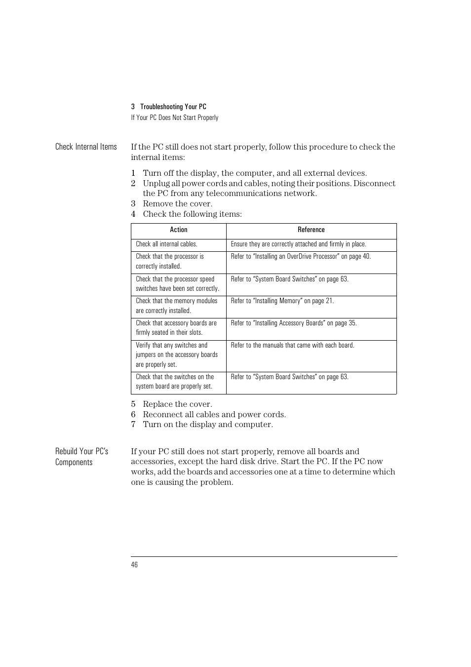 HP Vectra VL 5/xxx User Manual | Page 58 / 110