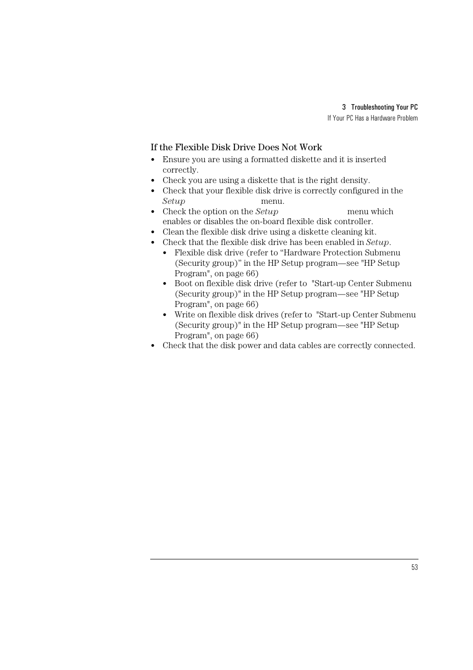 HP Vectra VL 5/xxx User Manual | Page 65 / 110