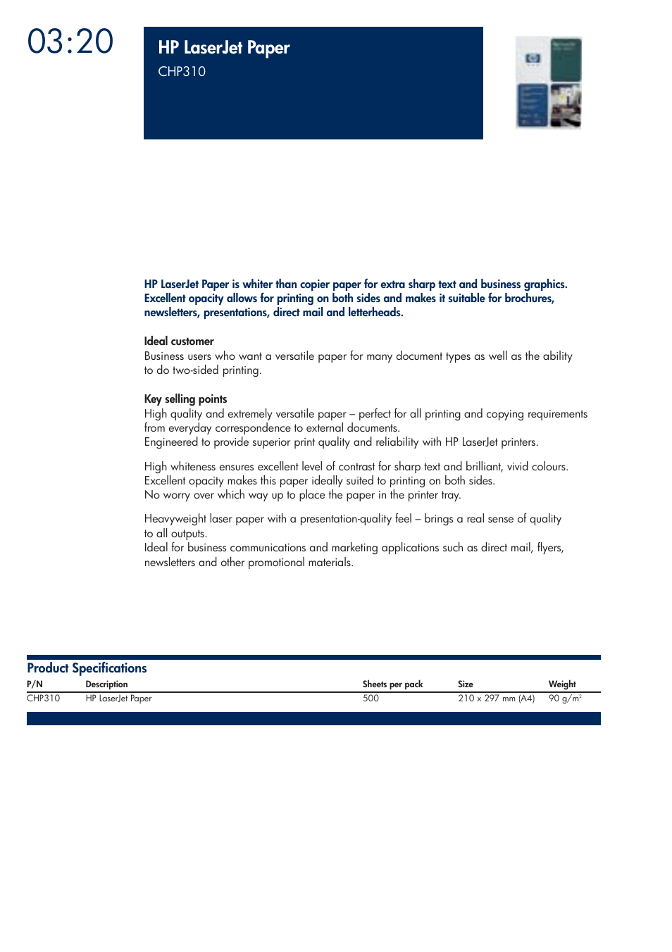 Hp laserjet paper | HP 200T User Manual | Page 110 / 174