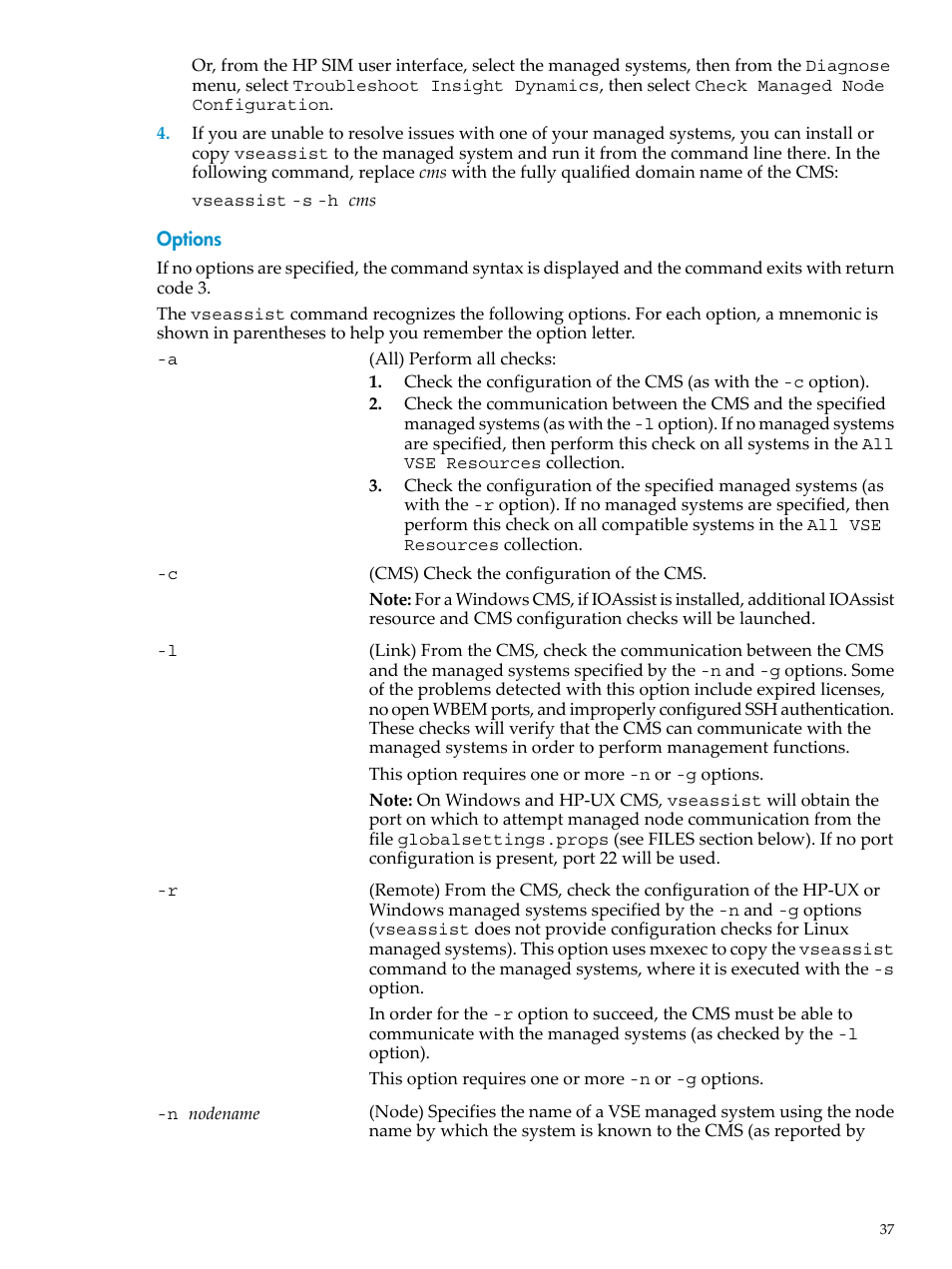 HP INSIGHT DYNAMICS T8671-91017 User Manual | Page 37 / 54