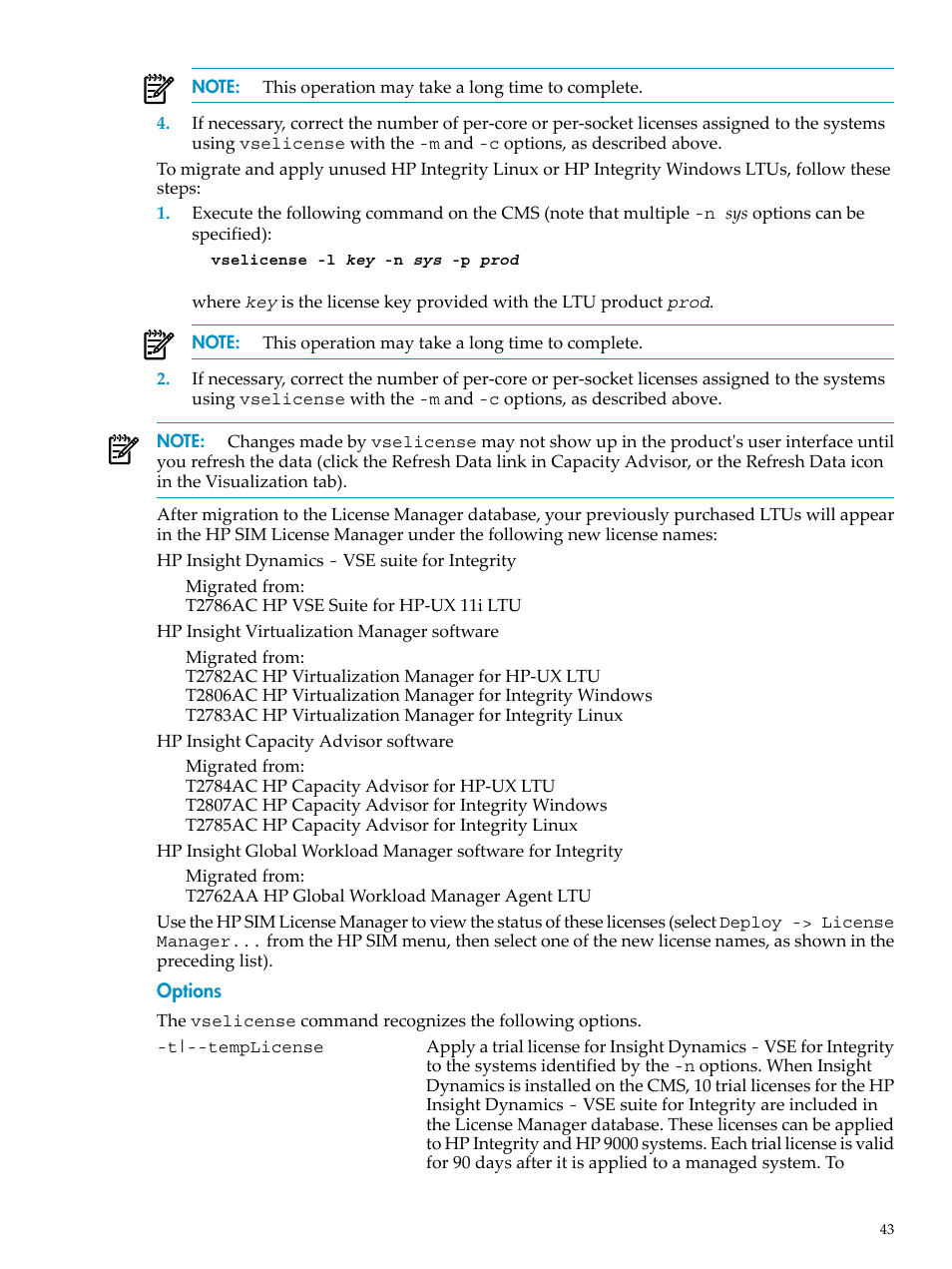 HP INSIGHT DYNAMICS T8671-91017 User Manual | Page 43 / 54