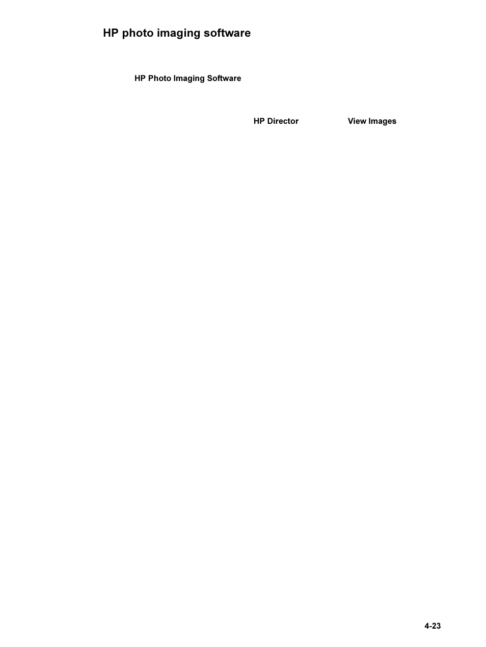 Hp photo imaging software, Hp photo imaging software -23 | HP 9600 Series User Manual | Page 56 / 123