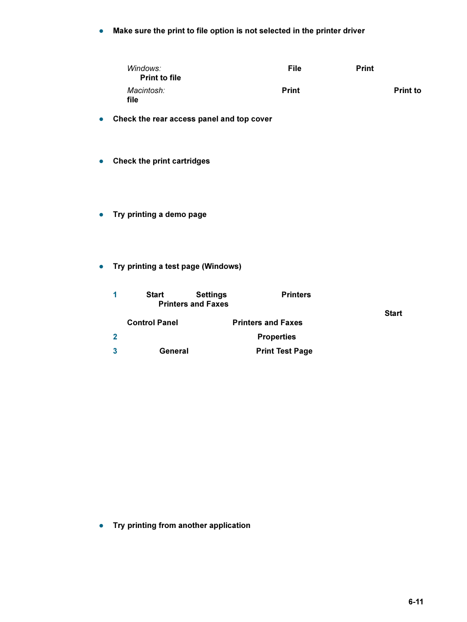 HP 9600 Series User Manual | Page 86 / 123