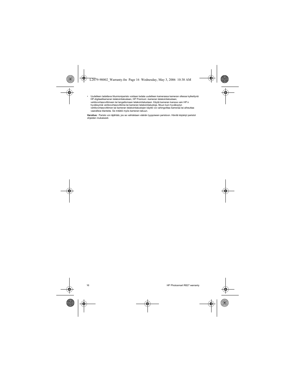 HP R827 User Manual | Page 18 / 56