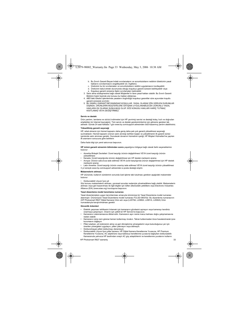 HP R827 User Manual | Page 35 / 56