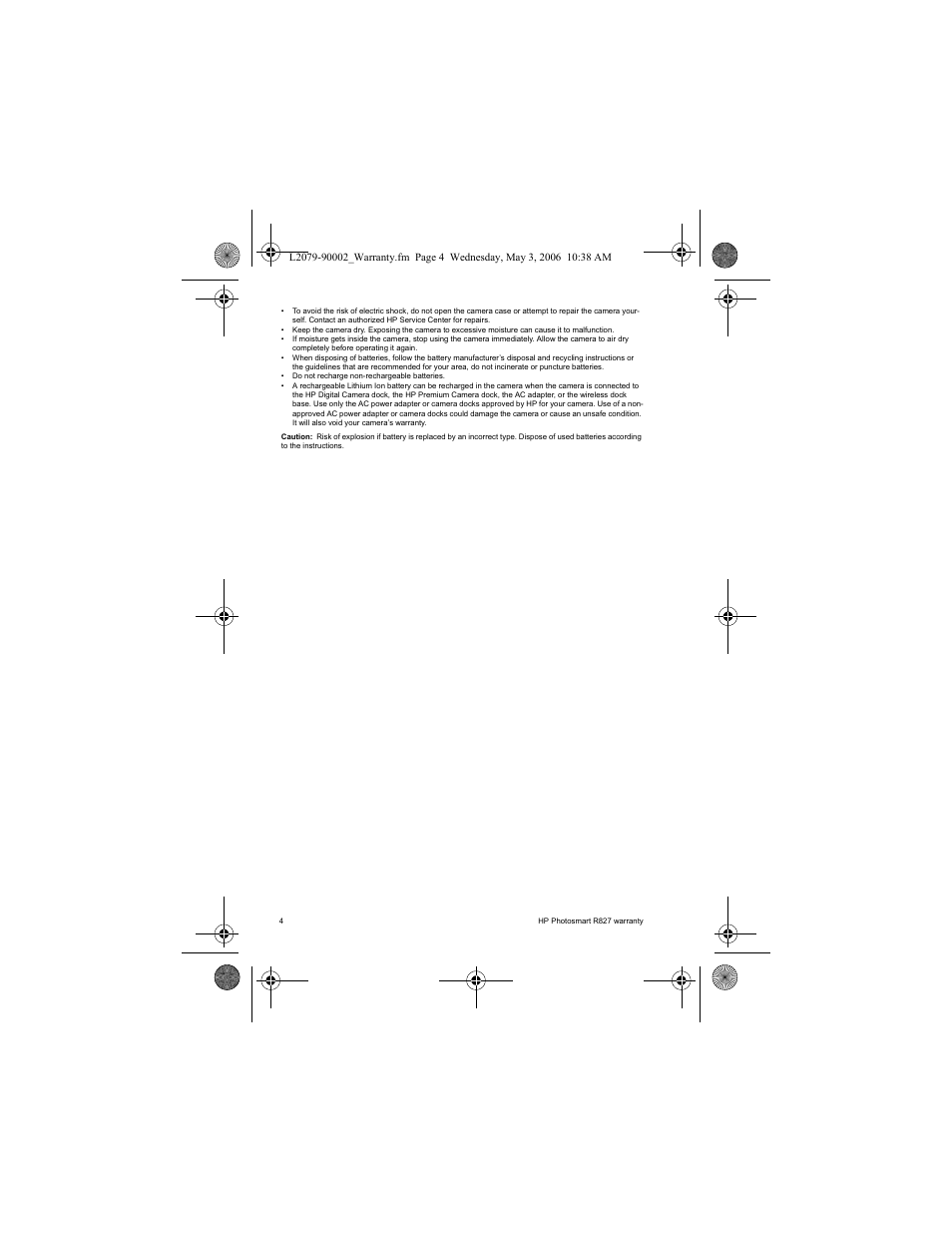 HP R827 User Manual | Page 6 / 56