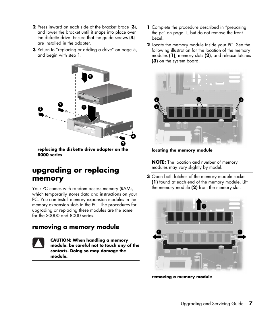 HP S7300CL User Manual | Page 11 / 16