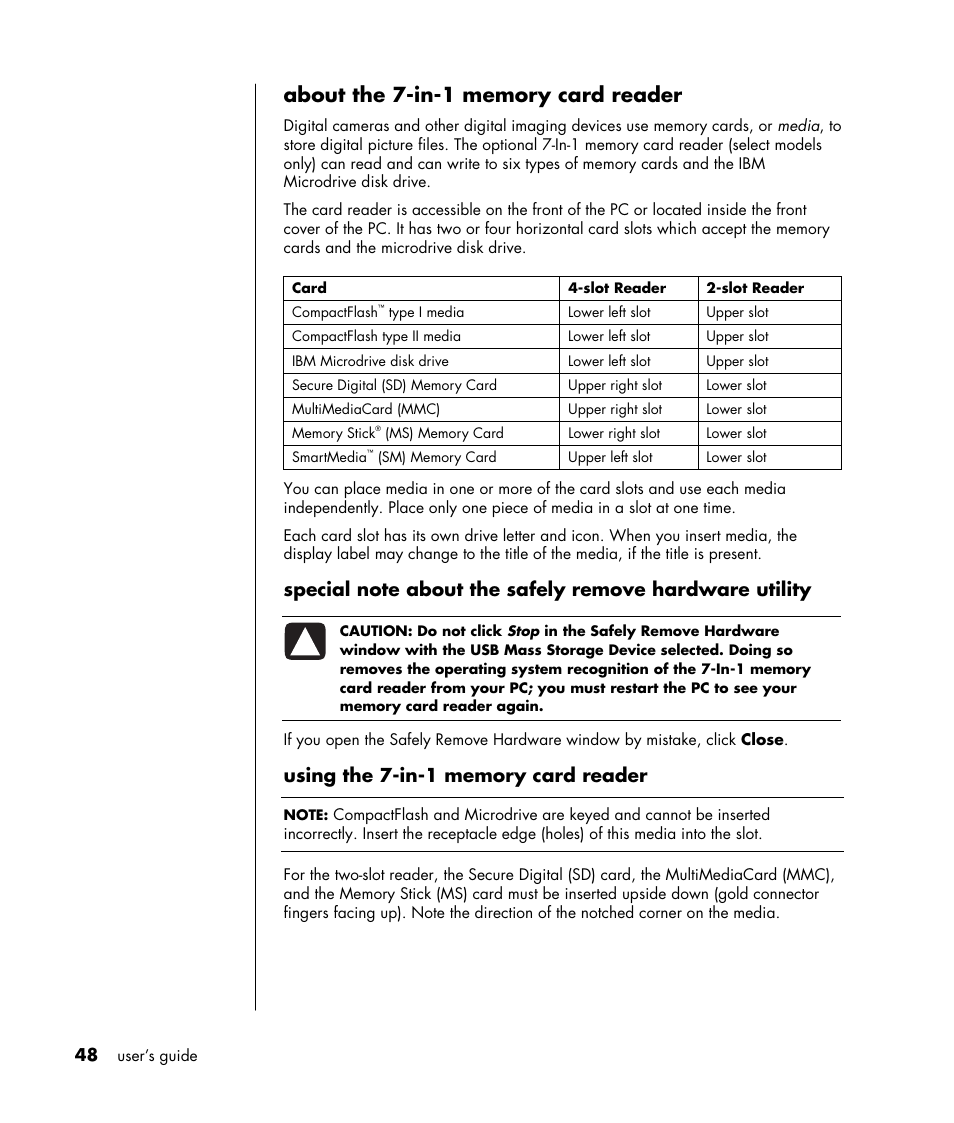 HP HB4 User Manual | Page 54 / 106