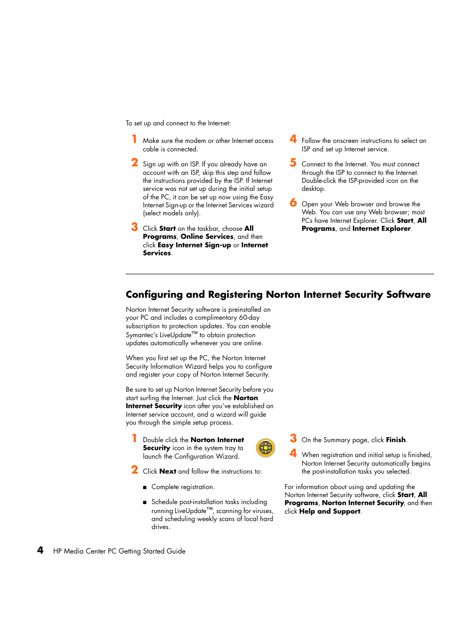 Software | HP Media Center PC User Manual | Page 8 / 86