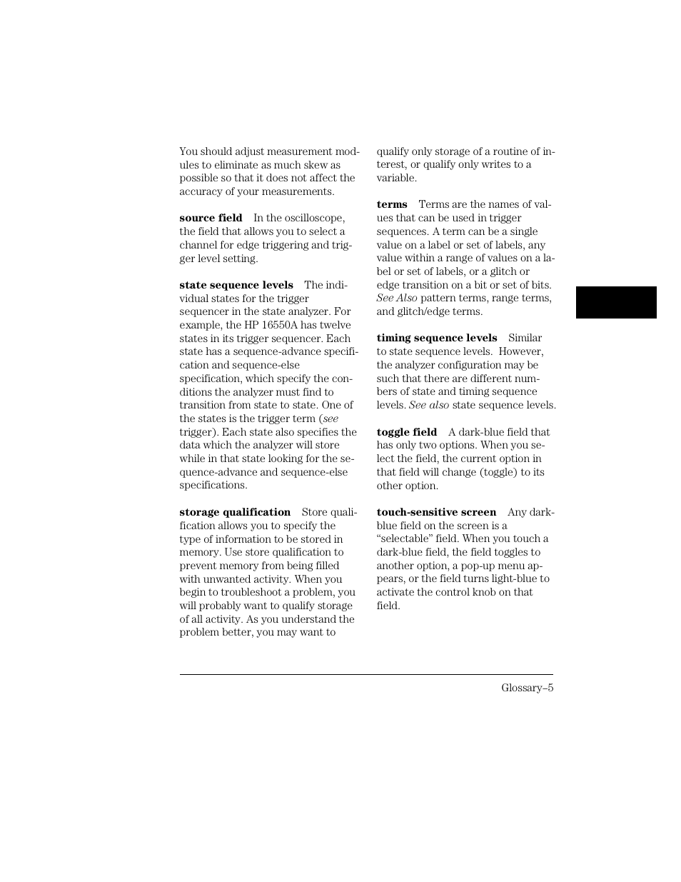 HP 16500C User Manual | Page 121 / 130