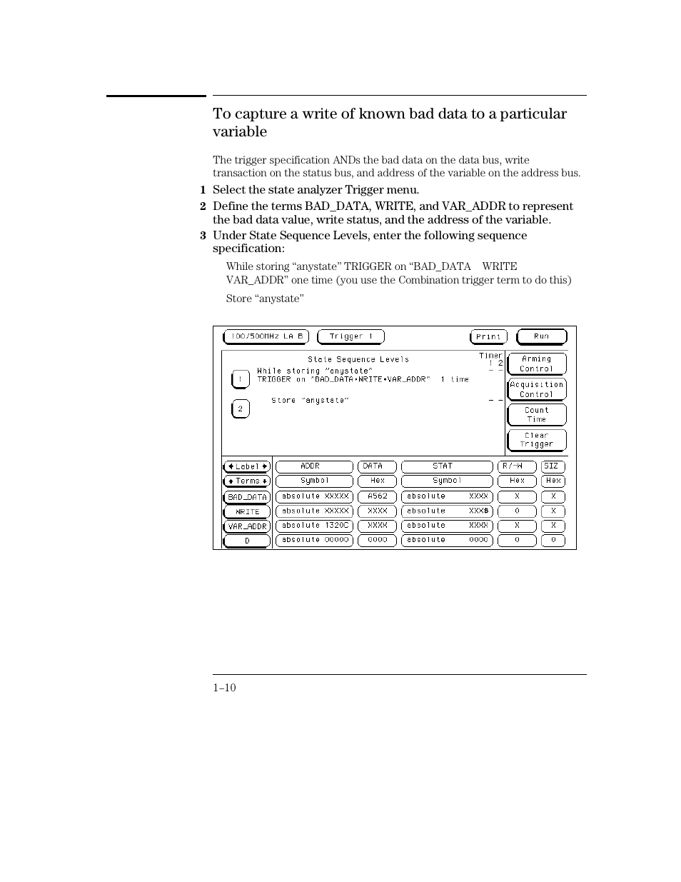 HP 16500C User Manual | Page 20 / 130