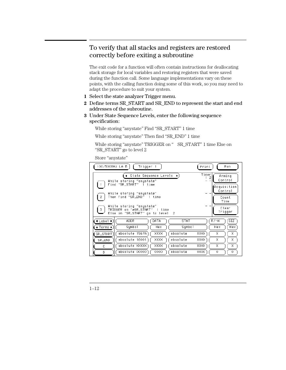 HP 16500C User Manual | Page 22 / 130