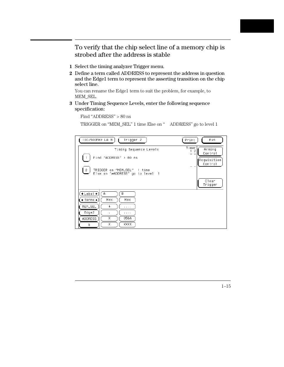 HP 16500C User Manual | Page 25 / 130
