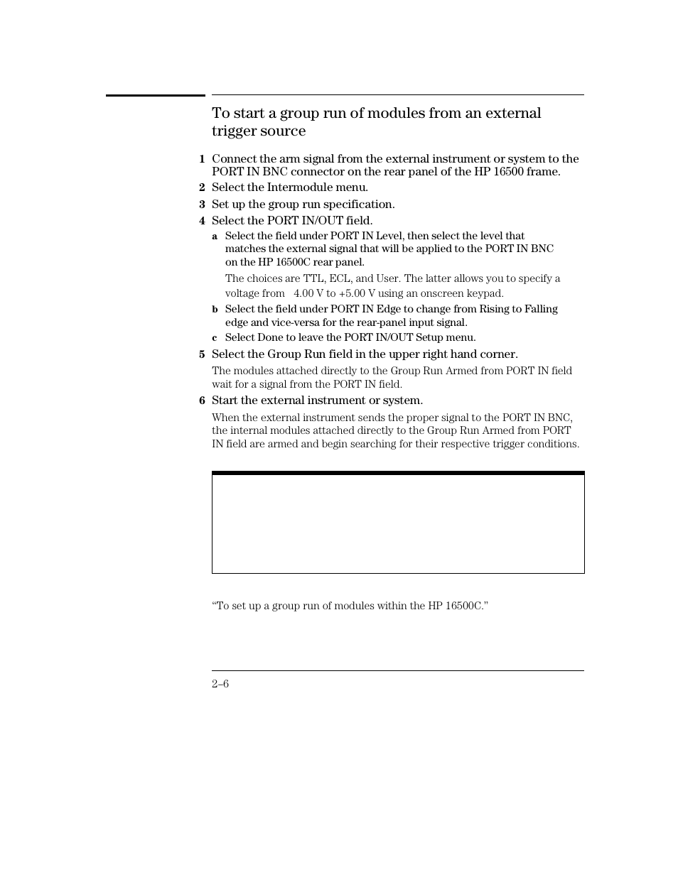 HP 16500C User Manual | Page 40 / 130