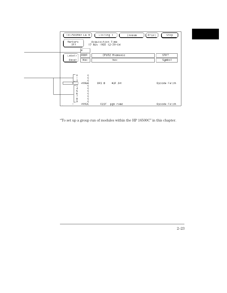 HP 16500C User Manual | Page 57 / 130