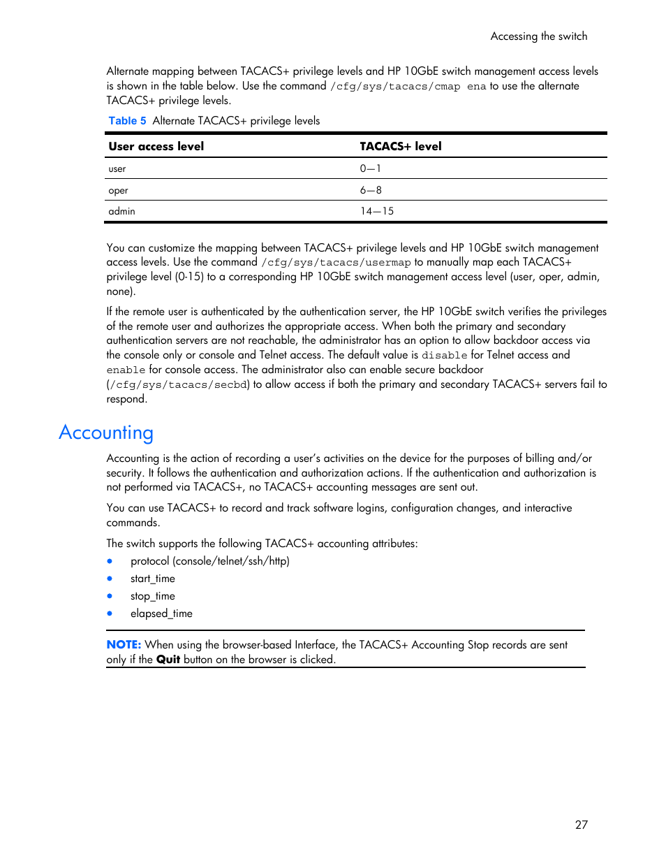 Accounting | HP 445946-001 User Manual | Page 27 / 198