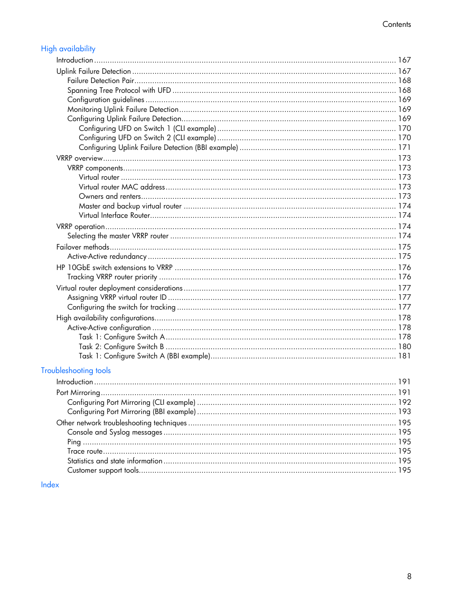 HP 445946-001 User Manual | Page 8 / 198