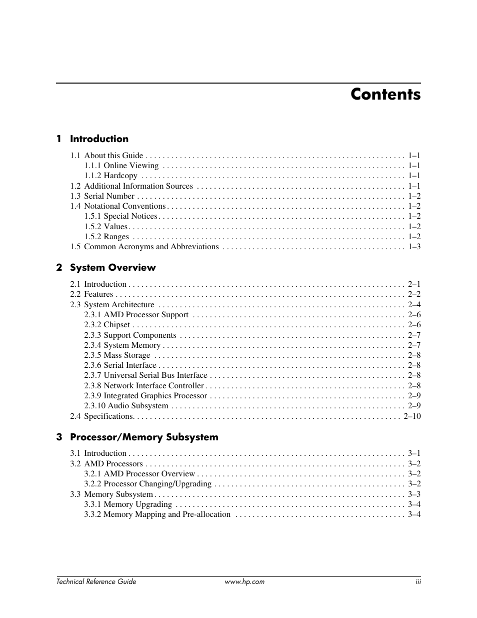 HP DC5850 User Manual | Page 3 / 114