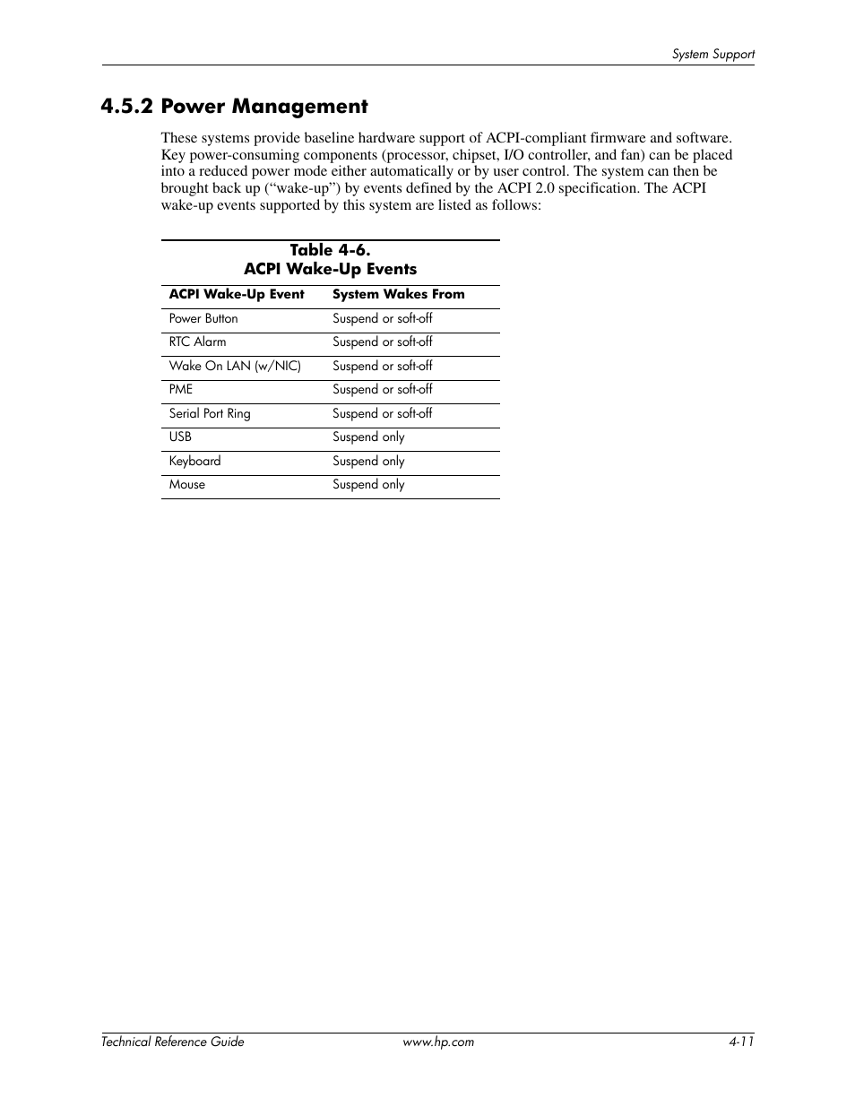 2 power management | HP DC5850 User Manual | Page 45 / 114