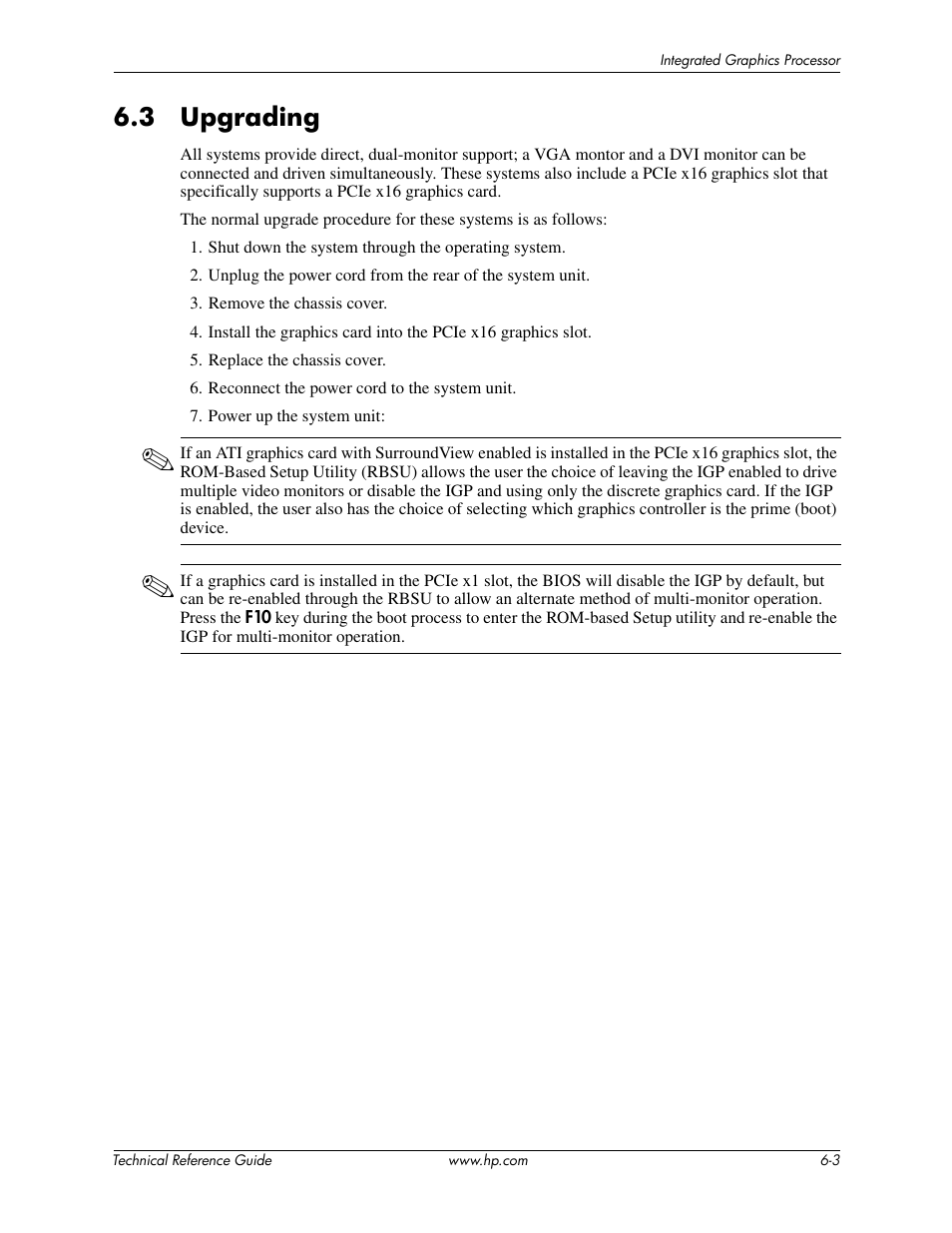 3 upgrading | HP DC5850 User Manual | Page 71 / 114