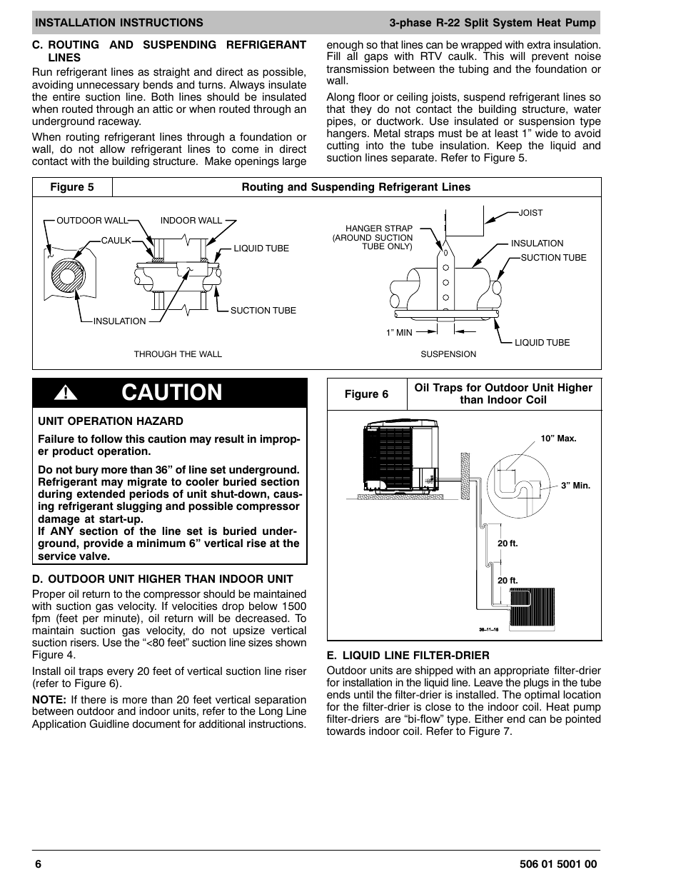 Caution | HP H2H3 User Manual | Page 6 / 16