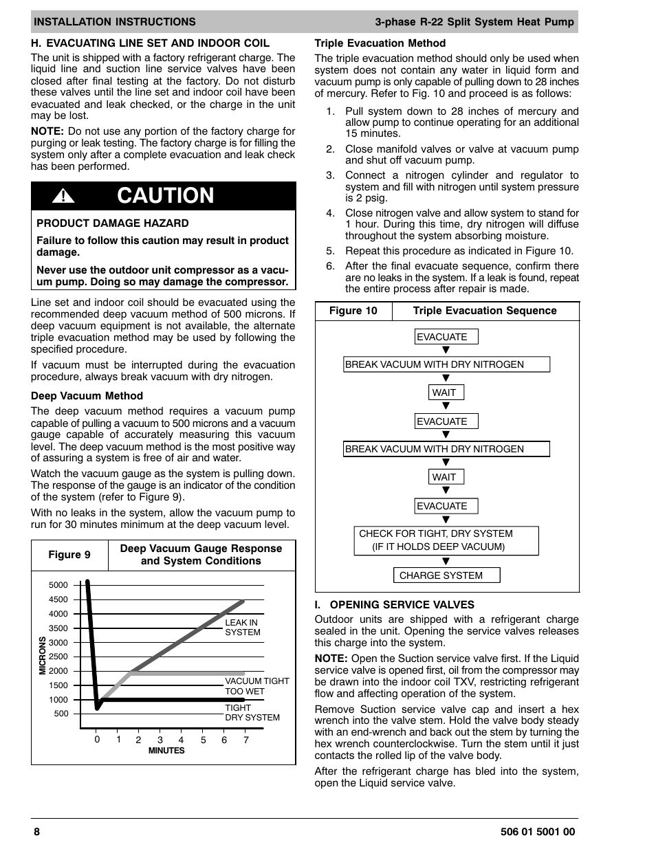 Caution | HP H2H3 User Manual | Page 8 / 16