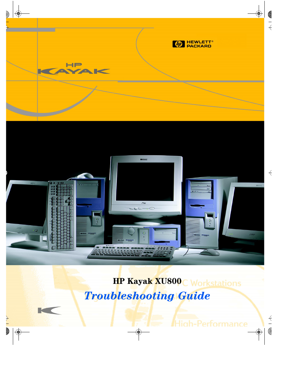 HP KAYAK XU800 User Manual | 52 pages