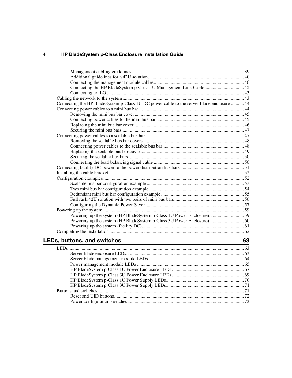 HP 354556-002 User Manual | Page 4 / 104