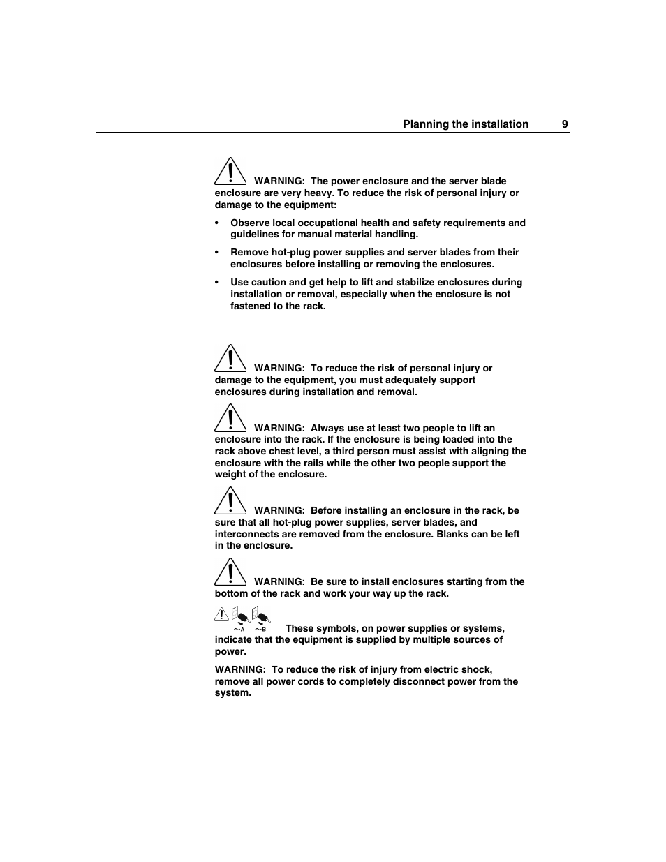 HP 354556-002 User Manual | Page 9 / 104