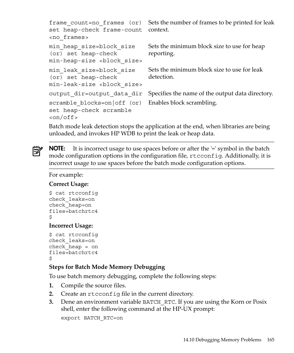 HP gnu source-level debugger 5992-4701 User Manual | Page 165 / 369