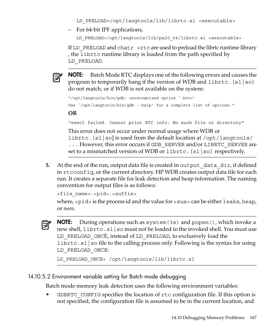 HP gnu source-level debugger 5992-4701 User Manual | Page 167 / 369